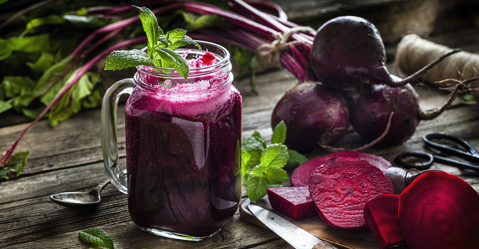 Beetroot juice Nitraterich supplement lowers blood pressure in COPD